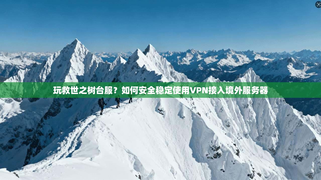 玩救世之树台服？如何安全稳定使用VPN接入境外服务器