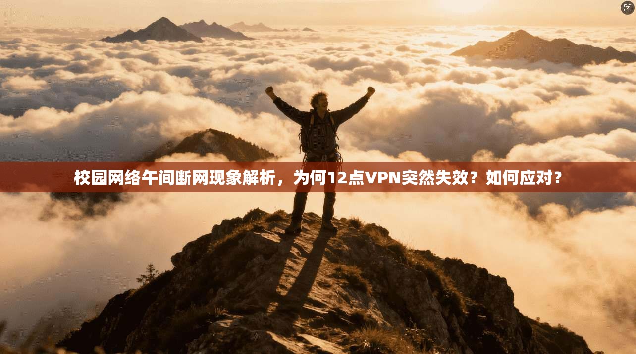校园网络午间断网现象解析,为何12点VPN突然失效?如何应对?