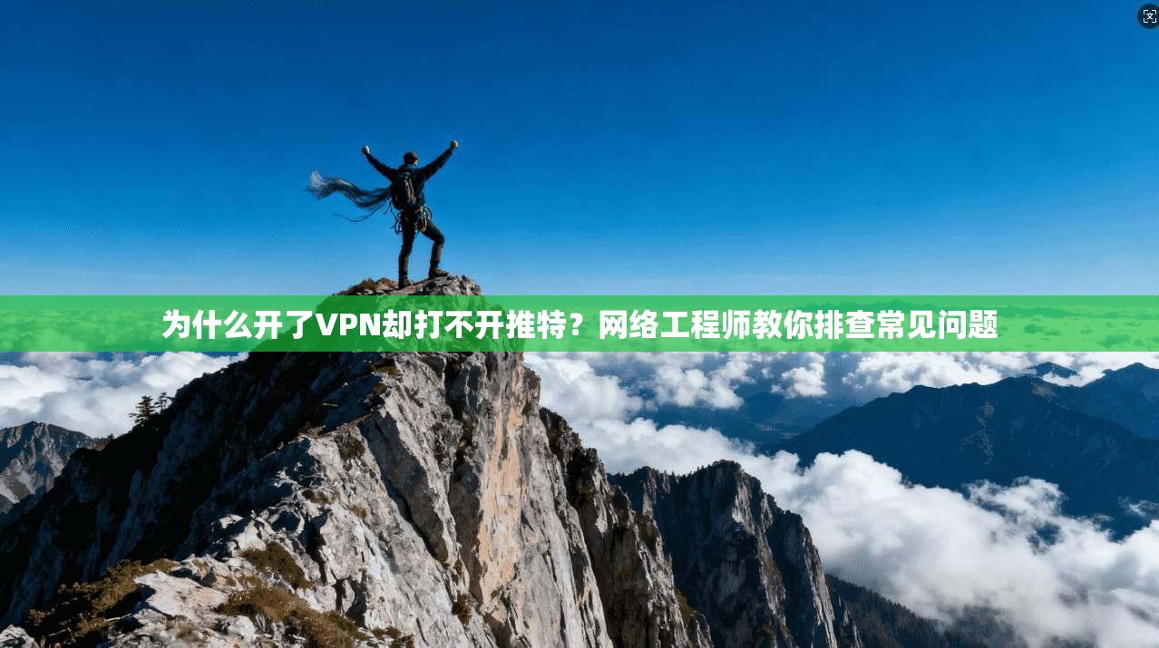 为什么开了VPN却打不开推特？网络工程师教你排查常见问题