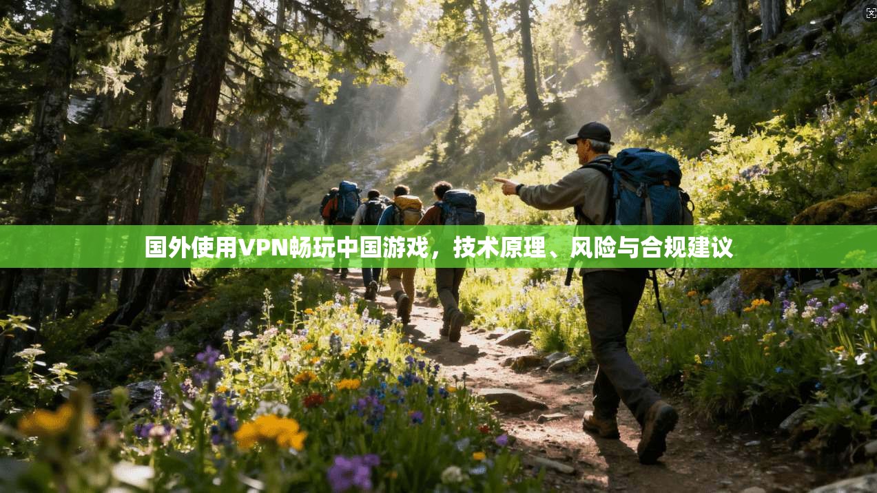 国外使用VPN畅玩中国游戏，技术原理、风险与合规建议