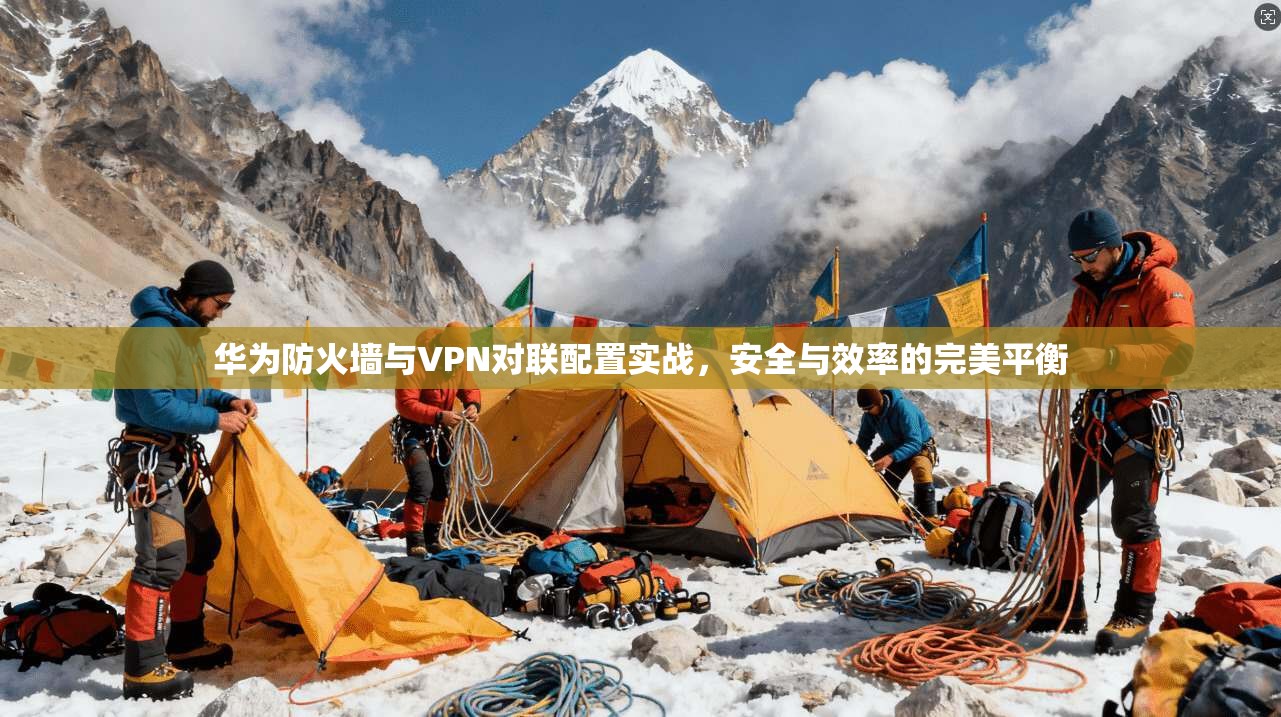华为防火墙与VPN对联配置实战，安全与效率的完美平衡