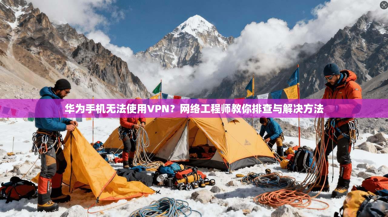 华为手机无法使用VPN？网络工程师教你排查与解决方法