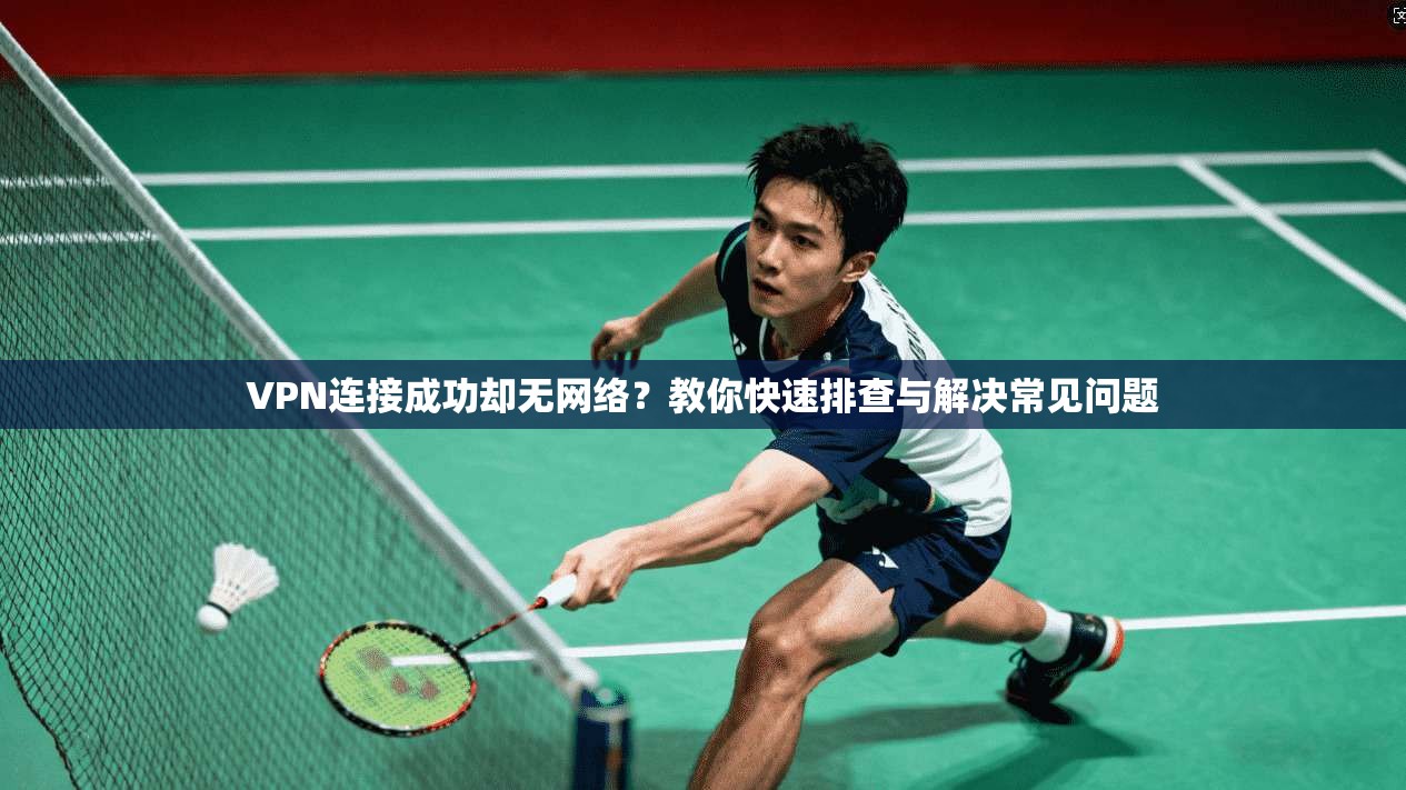 VPN连接成功却无网络？教你快速排查与解决常见问题