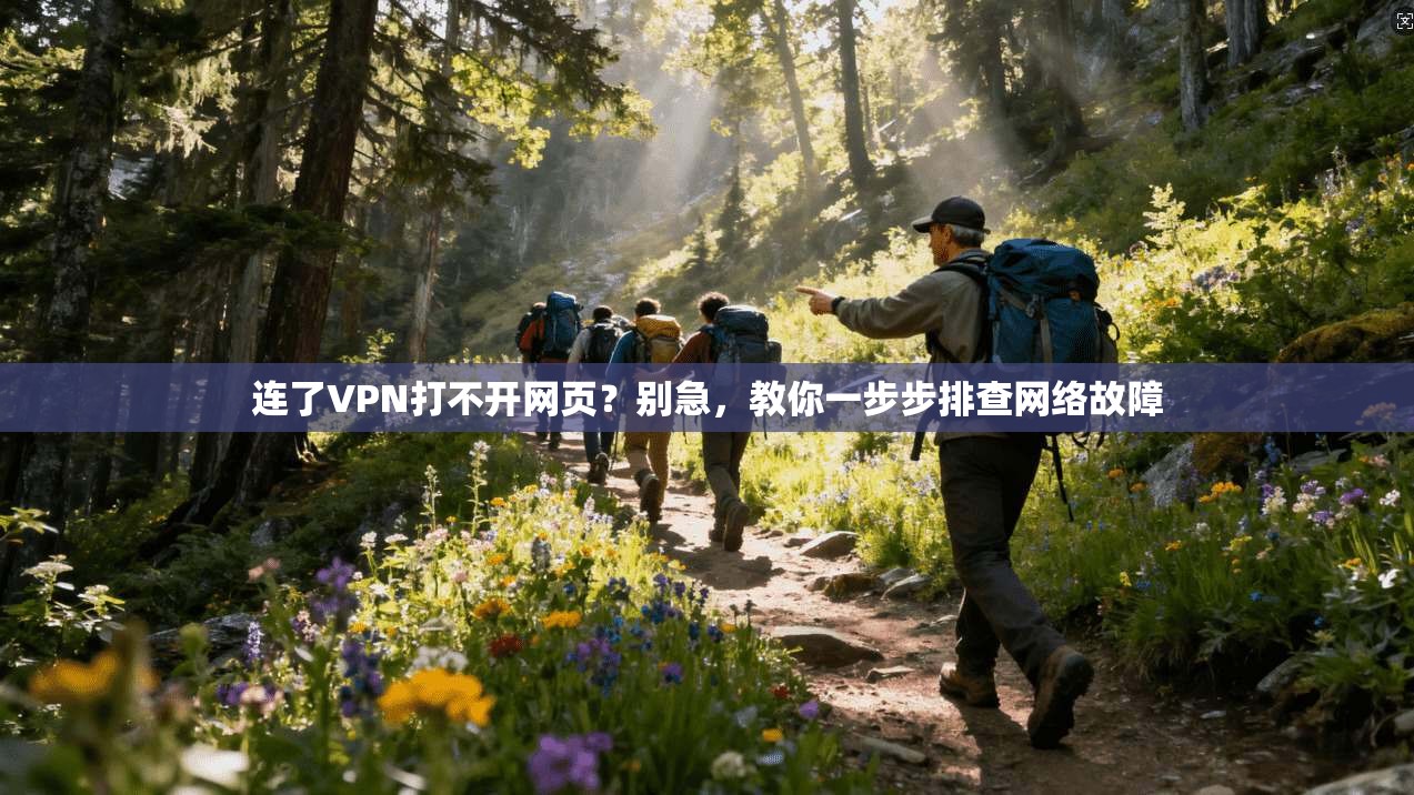 连了VPN打不开网页？别急，教你一步步排查网络故障