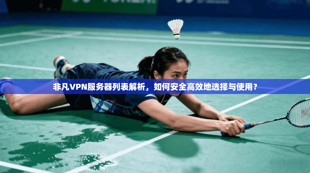 非凡VPN服务器列表解析,如何安全高效地选择与使用?