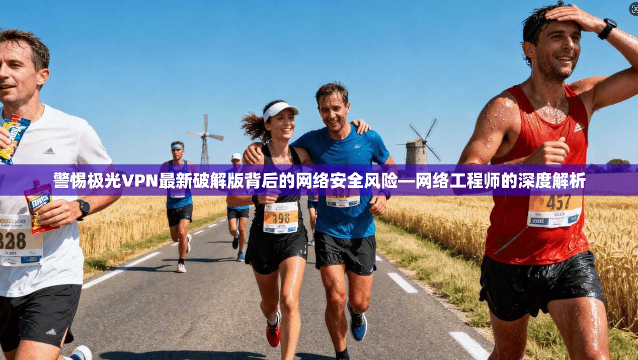 警惕极光VPN最新破解版背后的网络安全风险—网络工程师的深度解析