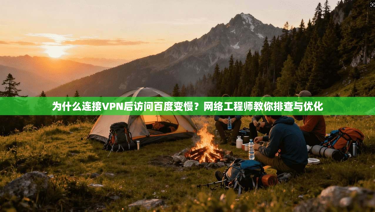 为什么连接VPN后访问百度变慢？网络工程师教你排查与优化