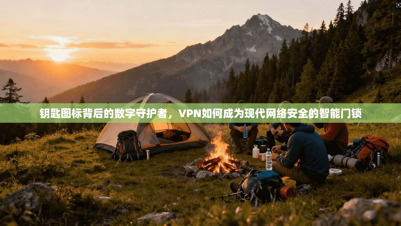 钥匙图标背后的数字守护者,VPN如何成为现代网络安全的智能门锁