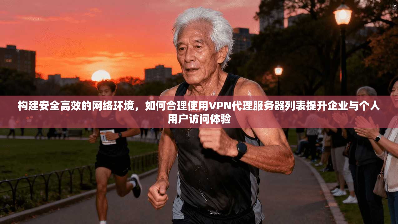 构建安全高效的网络环境,如何合理使用VPN代理服务器列表提升企业与个人用户访问体验