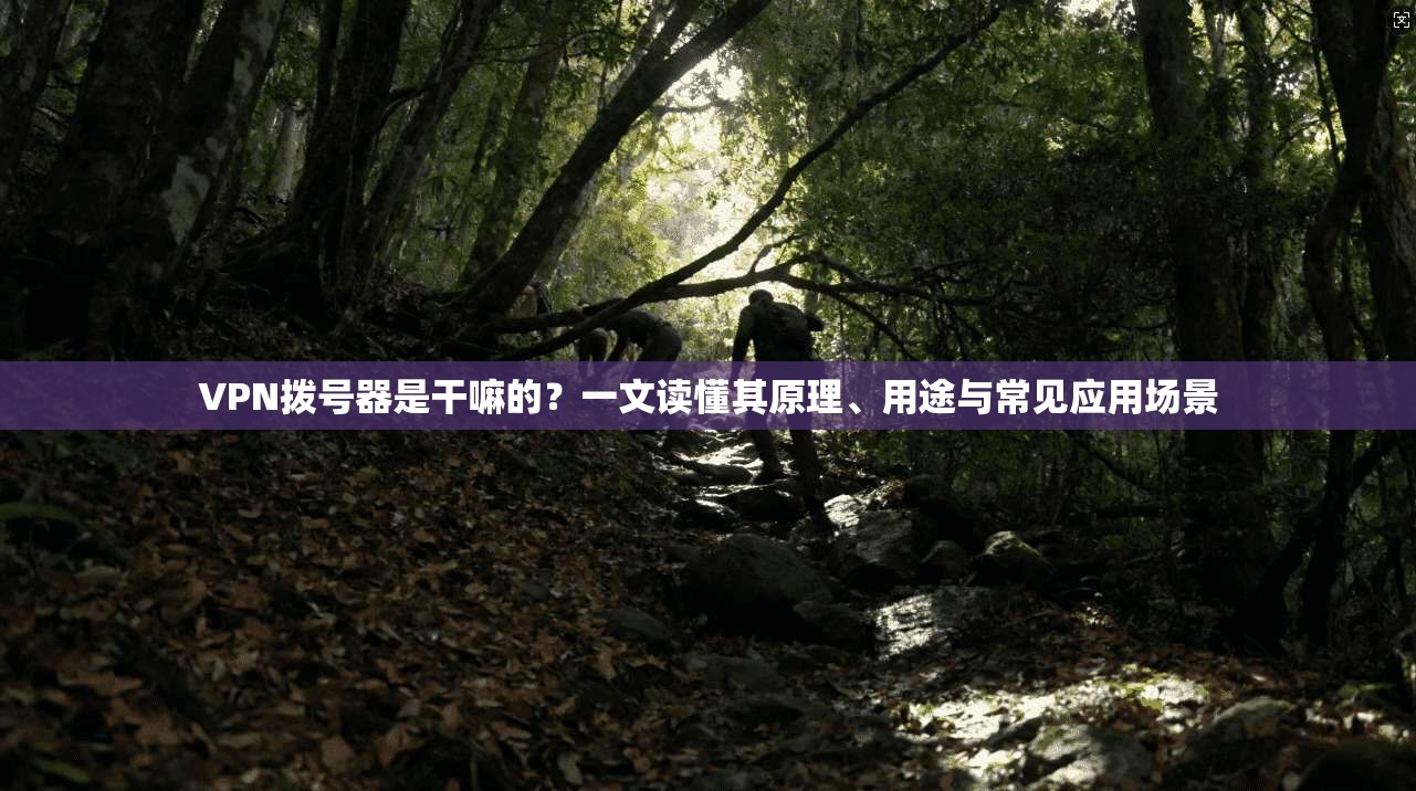 VPN拨号器是干嘛的？一文读懂其原理、用途与常见应用场景