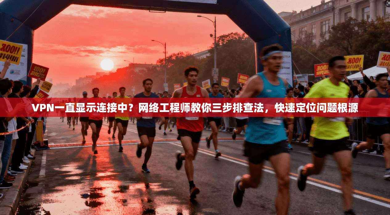 VPN一直显示连接中？网络工程师教你三步排查法，快速定位问题根源