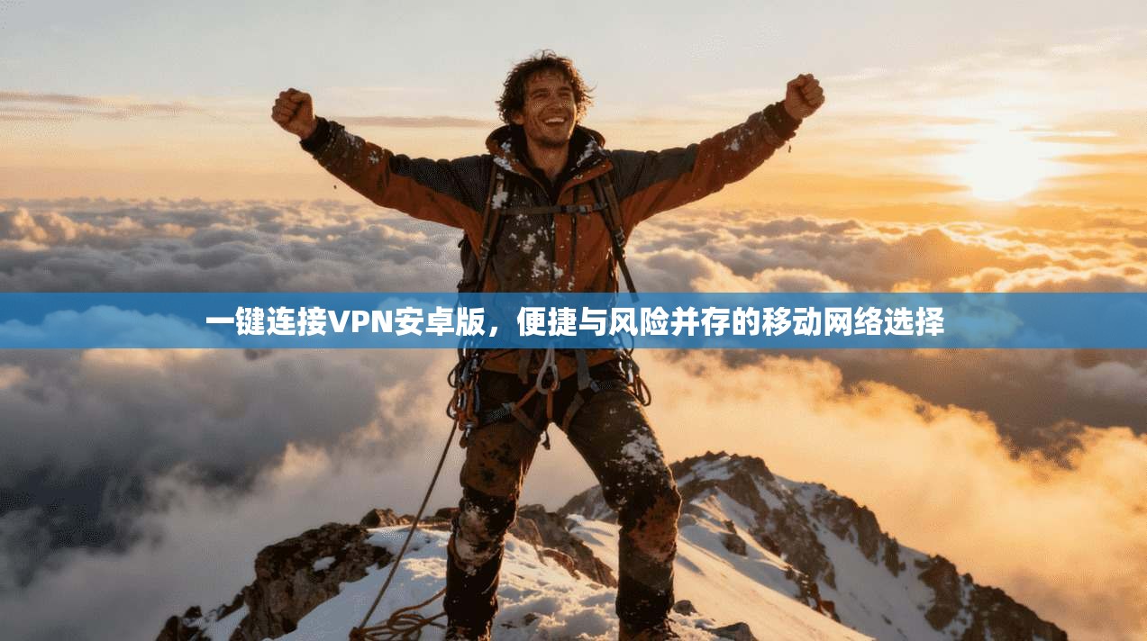 一键连接VPN安卓版，便捷与风险并存的移动网络选择