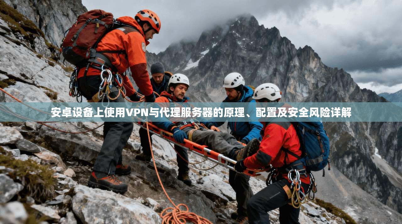 安卓设备上使用VPN与代理服务器的原理、配置及安全风险详解