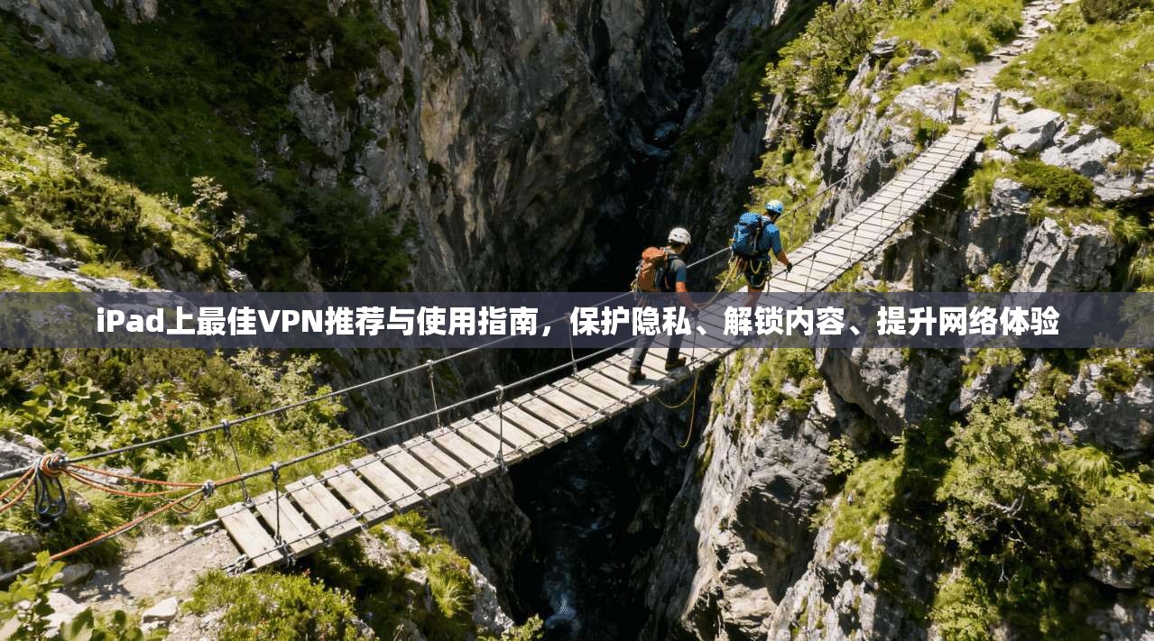 iPad上最佳VPN推荐与使用指南,保护隐私、解锁内容、提升网络体验