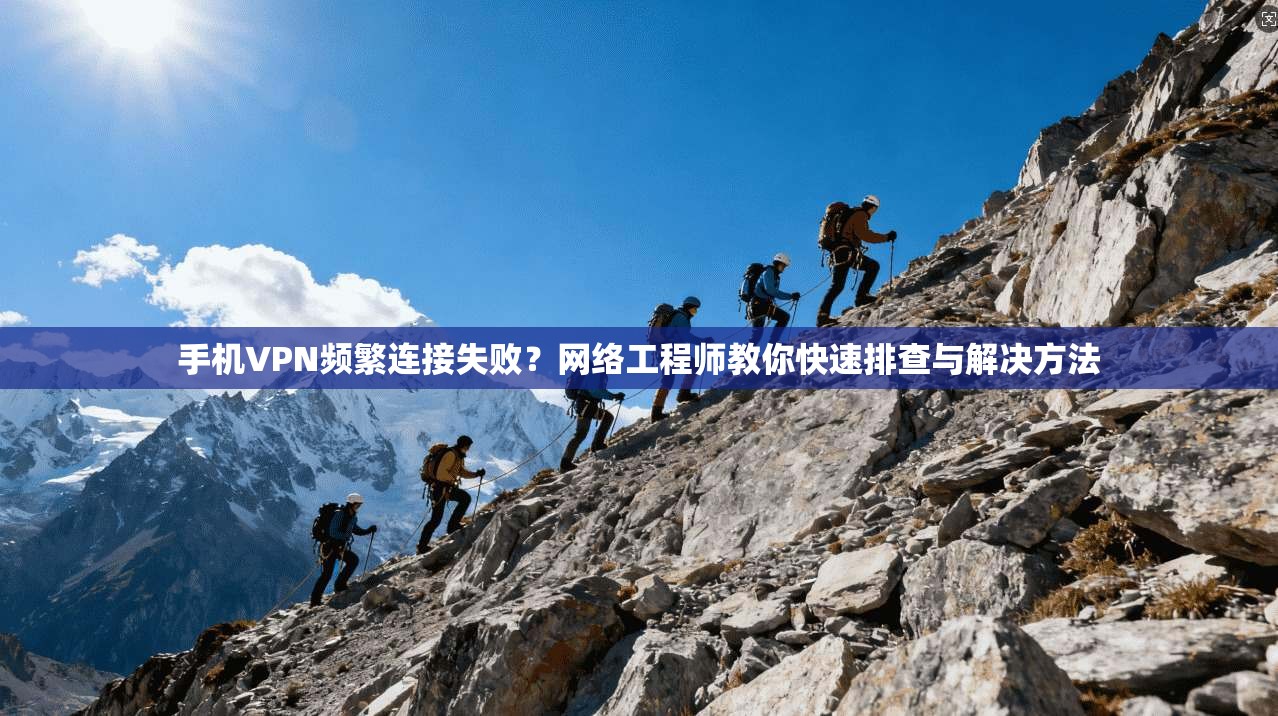 手机VPN频繁连接失败?网络工程师教你快速排查与解决方法